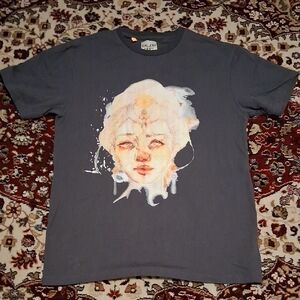 Gallery Dept Artistic Face Tee - Dark Gray